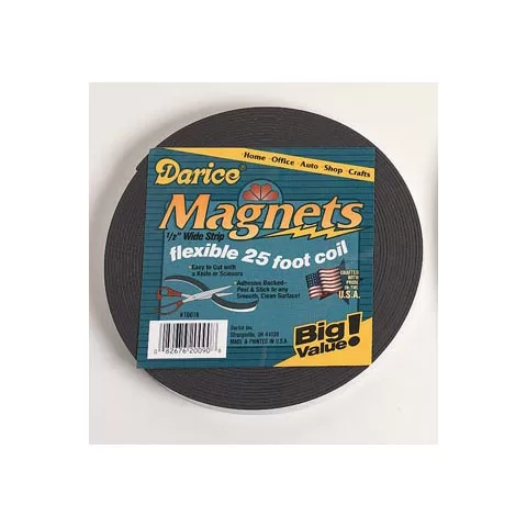 Magnet Tape 1/2" Wide 25' Roll