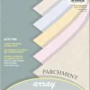 COPY PAPER PARCHMENT ASSTD 100