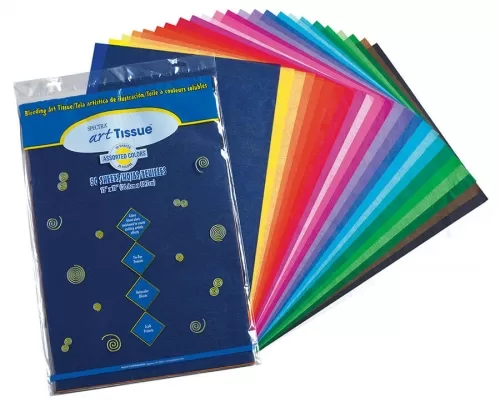 TISSUE ASST 12X18 50CT