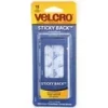 VELCRO COIN 15SET/PK WHITE 5/8