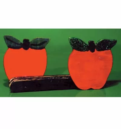 Apple Napkin Holder 12 Pack 3" High