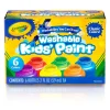 CRAYOLA KIDS PAINT WASHABLE 6PK