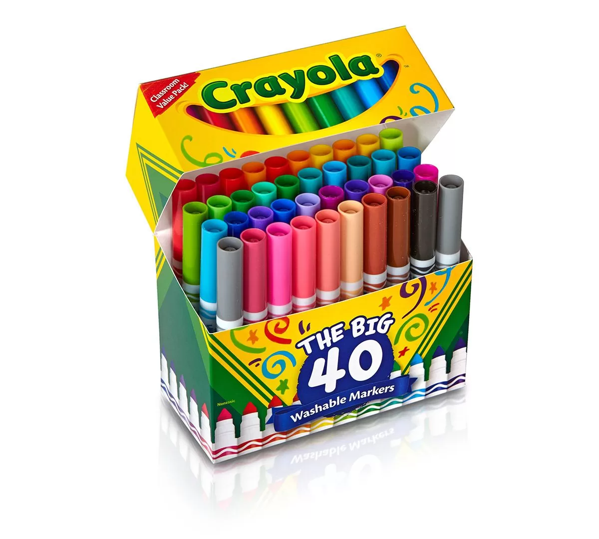 MARKERS ULTRA WASHABLE 40CT