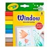 CRAYOLA WINDOW WASH. MARKER 8P