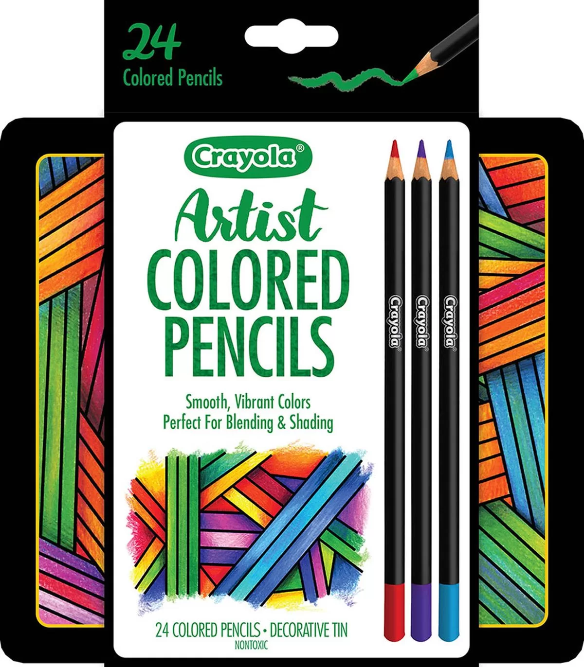 COLRED PENCILS ARTIST 24 PACK