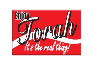 Jewish Magnet - Enjoy Torah Its The Real Thing