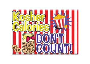 Jewish Magnet - Kosher Calories Dont Count
