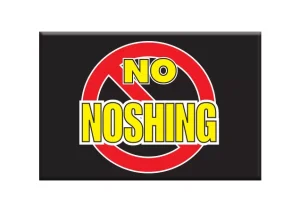 Jewish Magnet - No Noshing