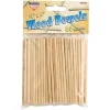 Small Wooden Dowels 80 Pack 1/8" x 4"