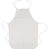 Adult Twill Apron 20"x28" With Pockets White