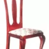 Mini Mahogany Side Chair Approx. 3.75" High