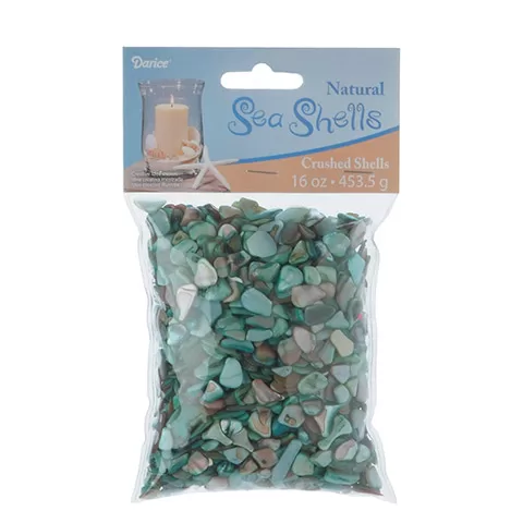 CRUSHED SHELLS SM AQUA GRN 16OZ - Image 2
