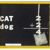 BLACKBOARD WITH ERASER 2"X1.6"
