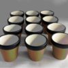 Flower pot small 12pk Clay 2" dia 2" high