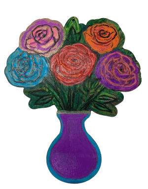 ROSES VASE PACK OF 12